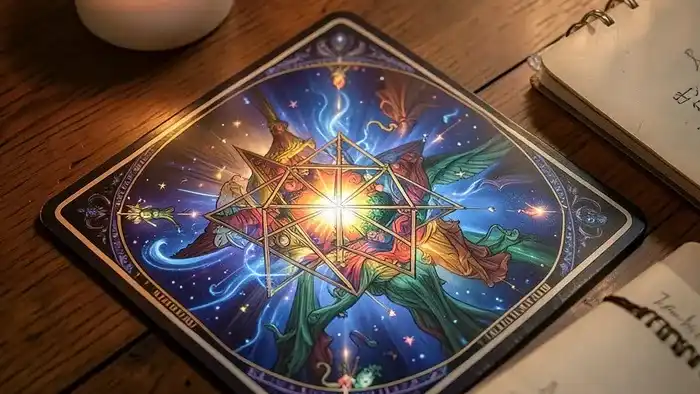 Расклад Таро гексаграмма на экзамен – визуальное изображение