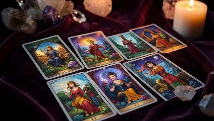 расклад Таро гексаграмма на подругу — схема позиций и символы связей