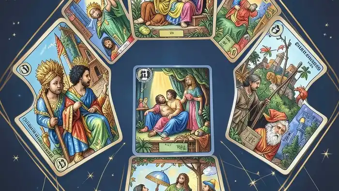 Расклад Таро "гексаграмма" на возврат любимого — шесть карт в шестиугольнике с интерпретацией позиций