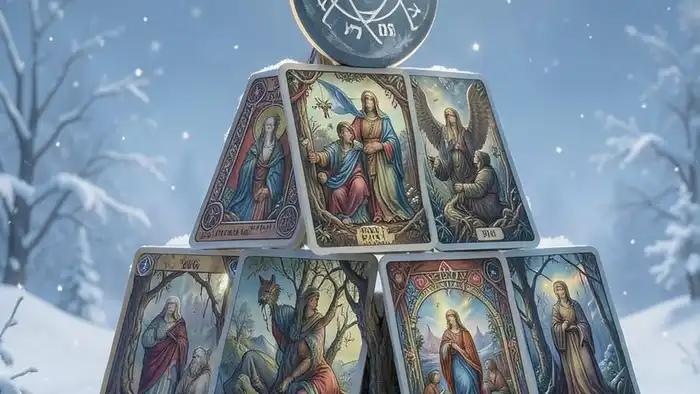 Расклад Таро гексаграмма на январь: схема позиций и карты