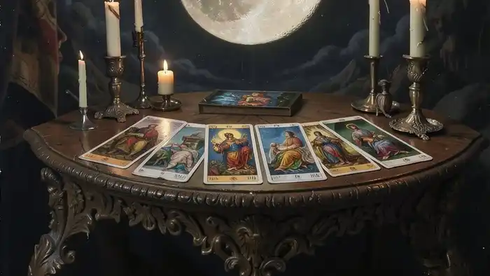 Расклад Таро "годовой на 12 месяцев" на будущее отношений — схема карт по месяцам