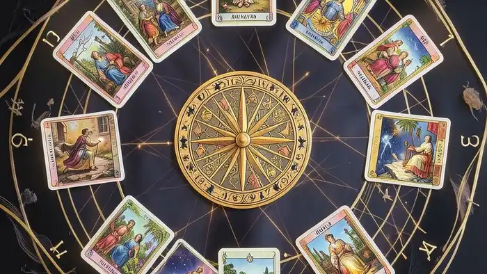 Расклад Таро "годовой на 12 месяцев" на мошенничество — схема позиций и интерпретация карт