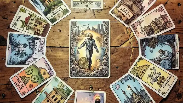 Расклад Таро годовой на 12 месяцев на недвижимость