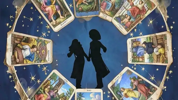 Расклад Таро "годовой на 12 месяцев" на совместимость — схема карт для анализа отношений