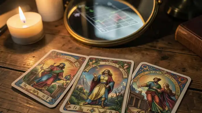 Расклад Таро годовой на 12 месяцев на верность – визуальное представление