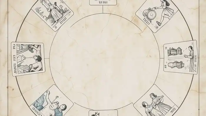 Расклад Таро "годовой на 12 месяцев" на замужество — схема позиций по месяцам