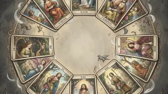 Расклад Таро «годовой на 12 месяцев» – визуальное представление карт за месяцами