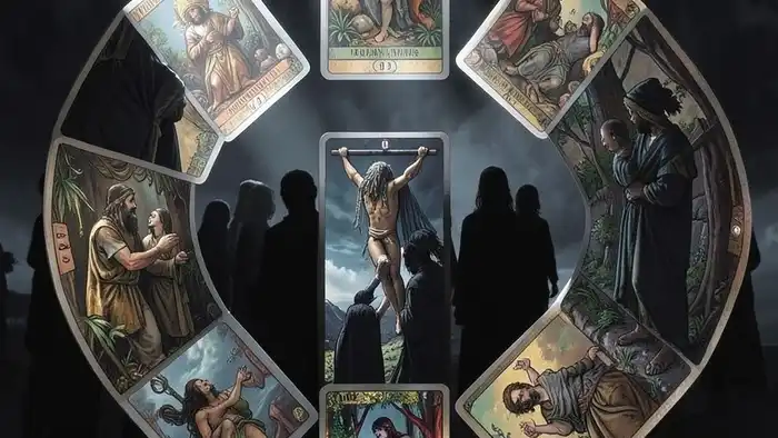 Расклад Таро "хоровод" на конфликт в семье — схема позиций и карт