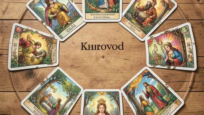 Расклад Таро «хоровод» на разделение имущества – изображение расклада