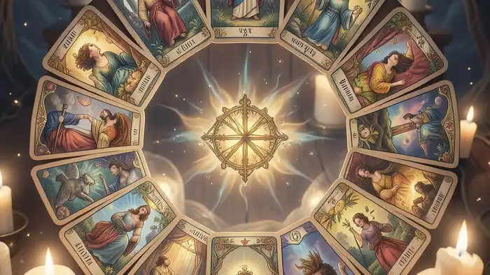расклад Таро хоровод на развод изображение