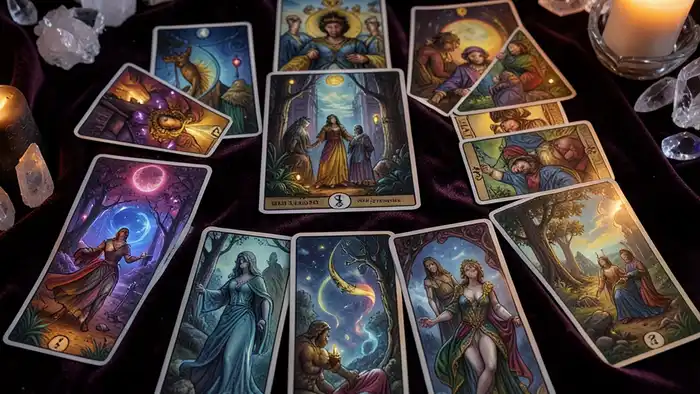 Расклад Таро "хоровод" на внуков: схема позиций и энергетические связи поколений