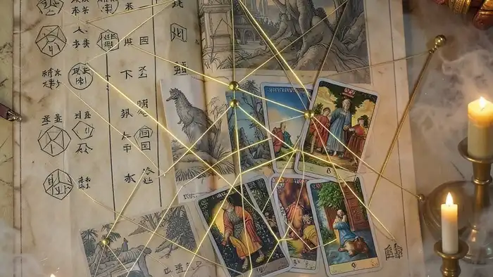 расклад таро и И Цзин — синтез древних систем предсказания
