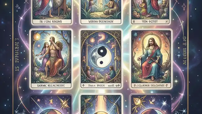 Расклад Таро Инь-Ян кармические отношения