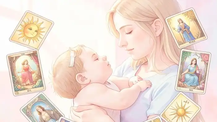 Расклад Таро инь-ян на кормление грудью
