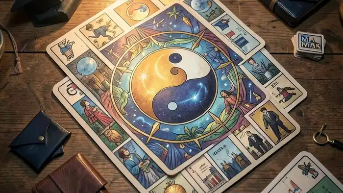 Расклад Таро «инь-ян» на MBA – визуальное представление баланса и карьерных возможностей