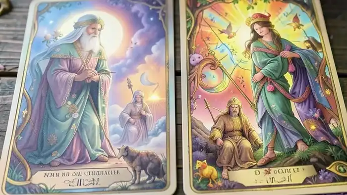 Расклад Таро "инь-ян" на удаленную работу: схема позиций и символы баланса