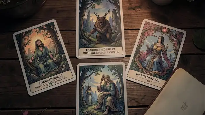 Расклад Таро "карта дня" на банкротство физлица – визуальное изображение