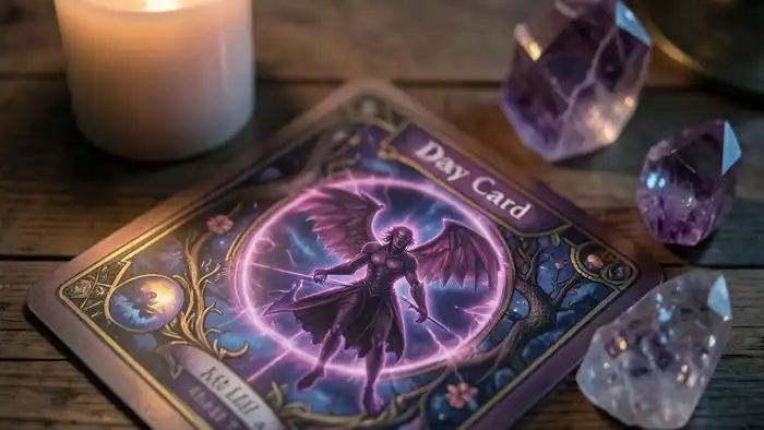 Расклад Таро карта дня на энергетического вампира, изображение