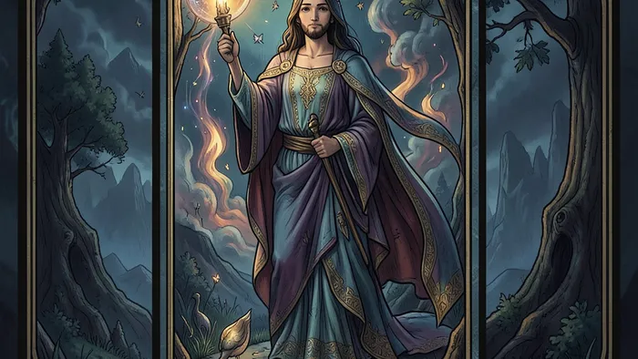 Расклад Таро Карта дня на заграничный отпуск — три карты на карте мира с атрибутами путешествия