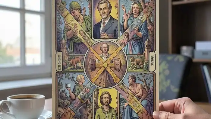 Расклад Таро "кельтский крест" на чувства к коллеге — схема позиций и карты