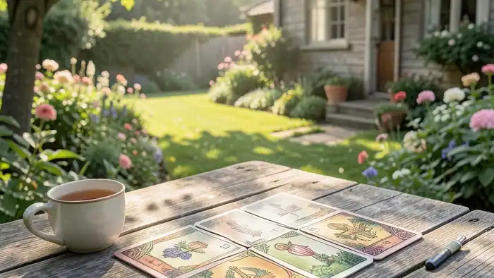 Расклад Таро «кельтский крест» на дачу – карта, стол, сад, летний отдых