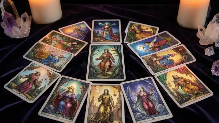 Расклад Таро кельтский крест на карьеру за границей с позициями