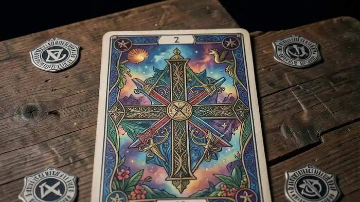 Расклад Таро кельтский крест на полицию – изображение