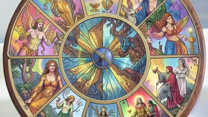 Расклад Таро "колесо баланса жизни" что будет дальше — схема позиций и интерпретация карт