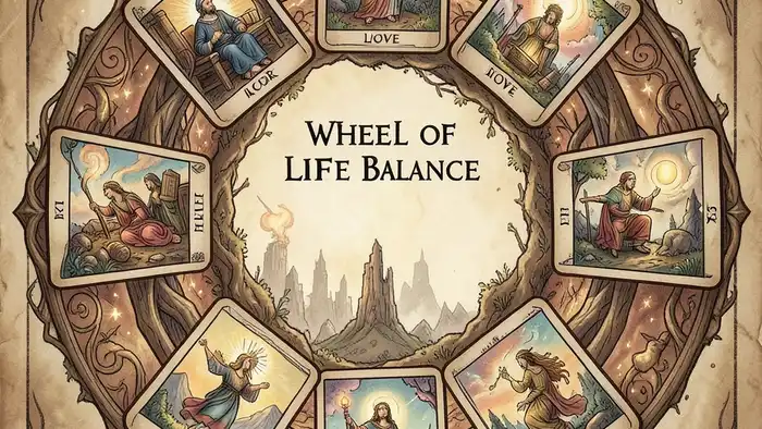 Расклад Таро «колесо баланса жизни» – изображение