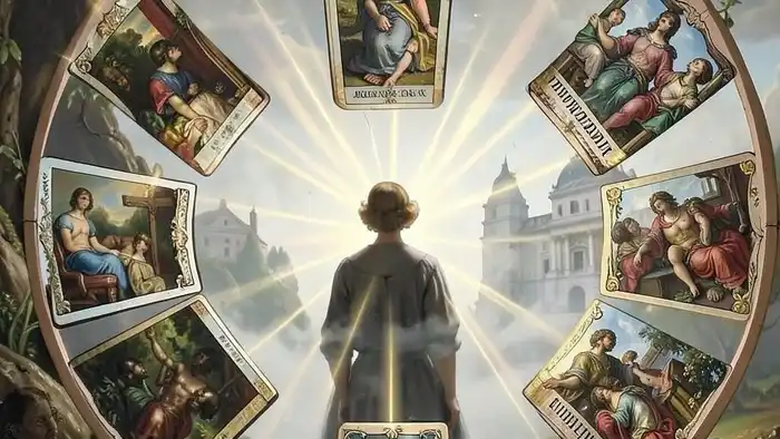 Расклад Таро "колесо баланса жизни" на диплом — схема из семи позиций и интерпретация карт