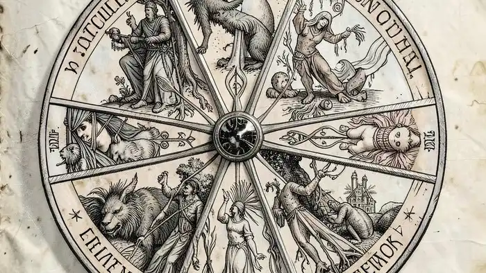 Расклад Таро "колесо баланса жизни" на молчание партнера: восемь позиций, карты и энергетическая связь