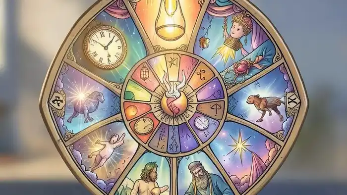 Расклад Таро колесо баланса жизни на удаленную работу — схема позиций и символы