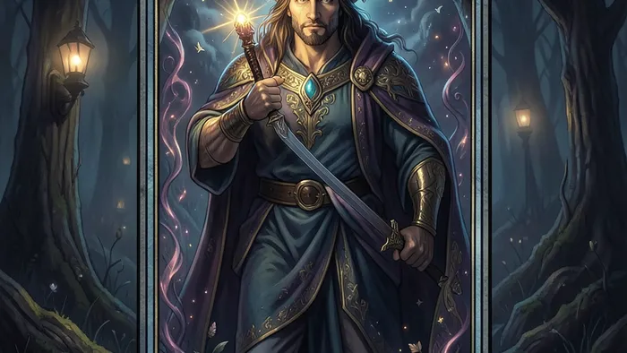 Расклад Таро Колесо баланса жизни - схематичное изображение колеса с картами на спицах, символизирующее анализ жизненных сфер