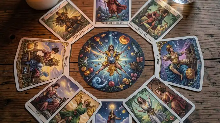 Расклад Таро «колесо баланса жизни» — поиск пропавшего человека