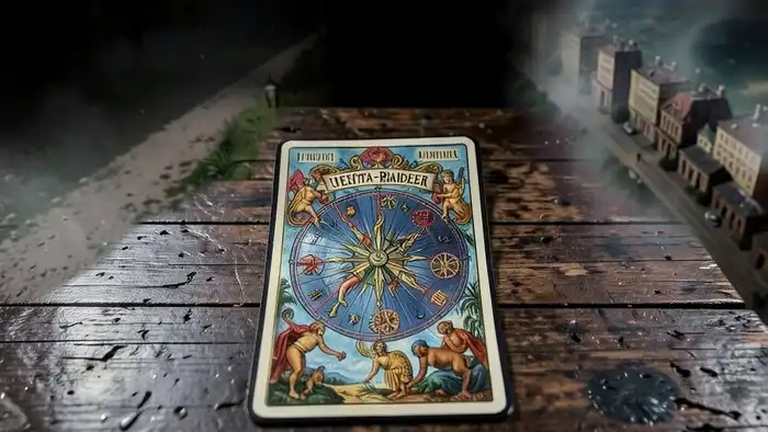 Расклад Таро "Колесо Фортуны" на два варианта — схема выбора между двумя жизненными путями