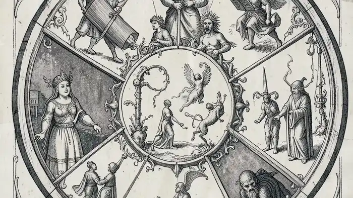 Расклад Таро Колесо Фортуны на февраль: схема позиций и символика циклических перемен