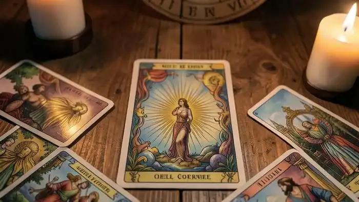 Расклад Таро «колесо фортуны» на неделю — визуальное изображение расклада