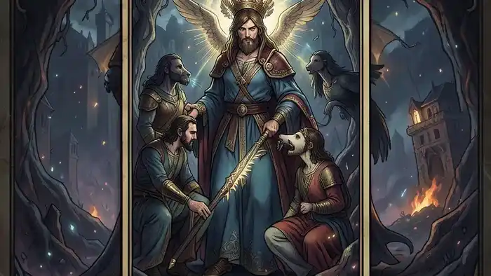 Расклад Таро Компас — схема позиций карт в форме креста для оценки намерений