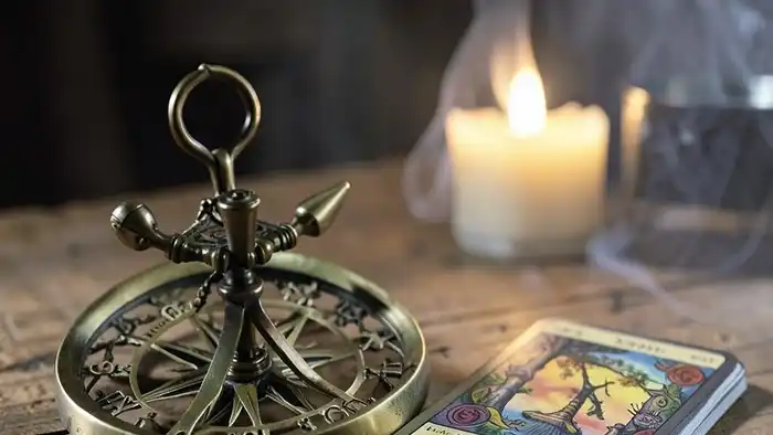 Расклад Таро "компас" на просветление — схема и символы