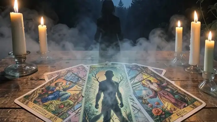 расклад таро компас на разлуку: пять карт, выложенные в форме компаса, символизирующие прошлое, настоящее, страх, истину и направление