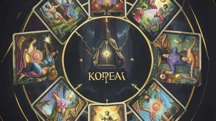 Расклад Таро "корона" на давление — схема из семи позиций, соответствующих чакрам