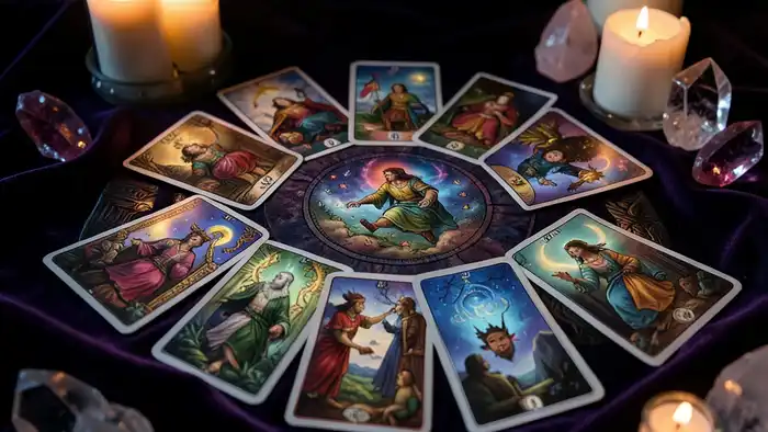 Расклад Таро "корона" на расширение бизнеса — схема позиций и архетипов