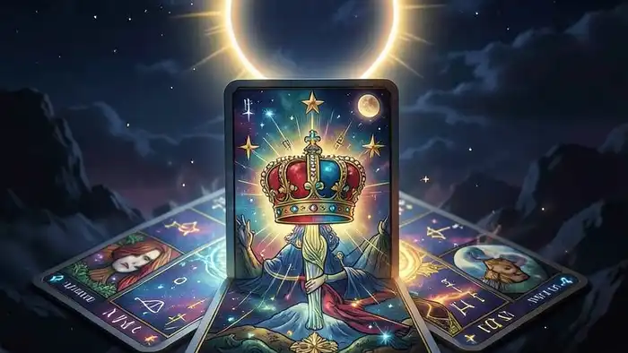 Расклад Таро «корона» на затмение — изображение