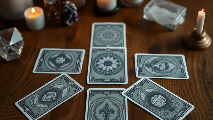 Расклад Таро «Крест» на неделю — схема из пяти карт для гадания и планирования