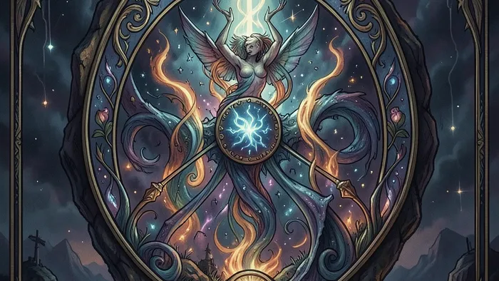 Расклад Таро Круг на примирение — схема из восьми карт, разложенных по кругу для анализа отношений