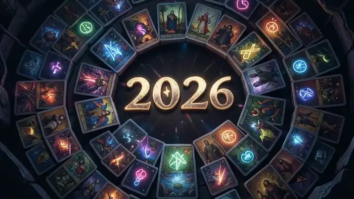 Расклад Таро лабиринт 2026 год изображение лабиринта из карт