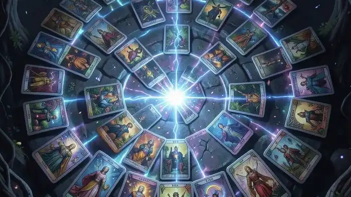 Расклад Таро лабиринт на перемены в жизни изображение лабиринта из карт