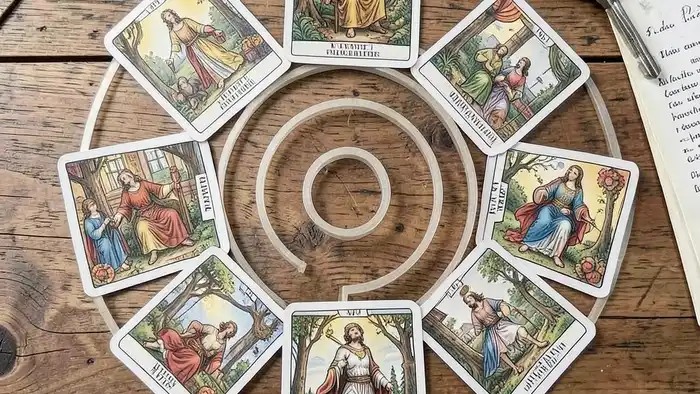 Расклад Таро лабиринт на продажу квартиры – визуальное изображение