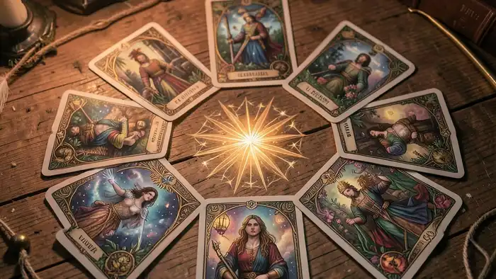 Расклад Таро лабиринт на тоску по человеку, изображение