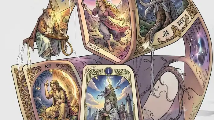 Расклад Таро "лента Мёбиуса" кто мой суженый — схема карт и архетипов